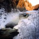 водопад Кивач зимой